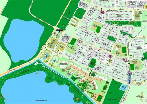 tampines singapore map